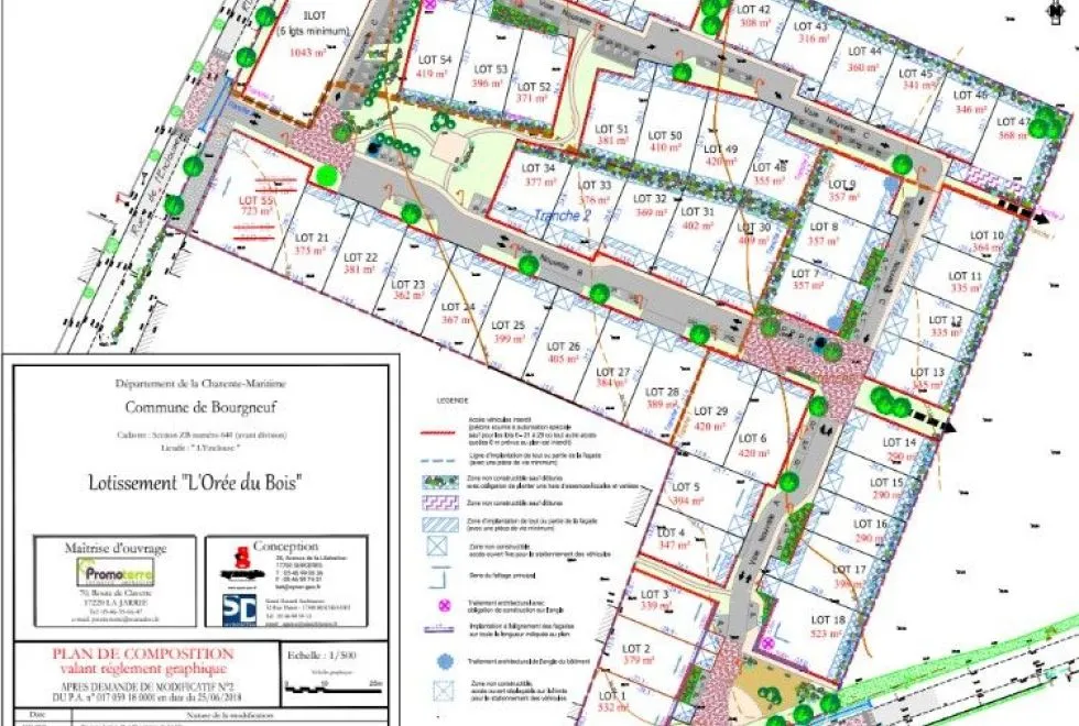 Image Terrain à bâtir de 390 m2 au prix de 129900 € à BOURGNEUF.