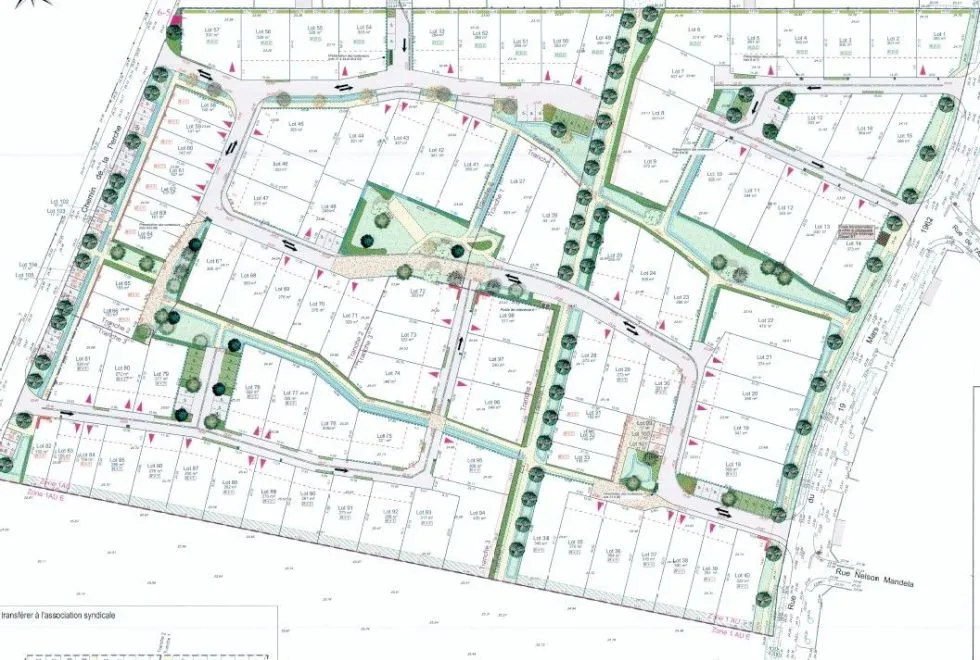 Image Terrain à bâtir de 343 m2 au prix de 54880 € à SURGERES.
