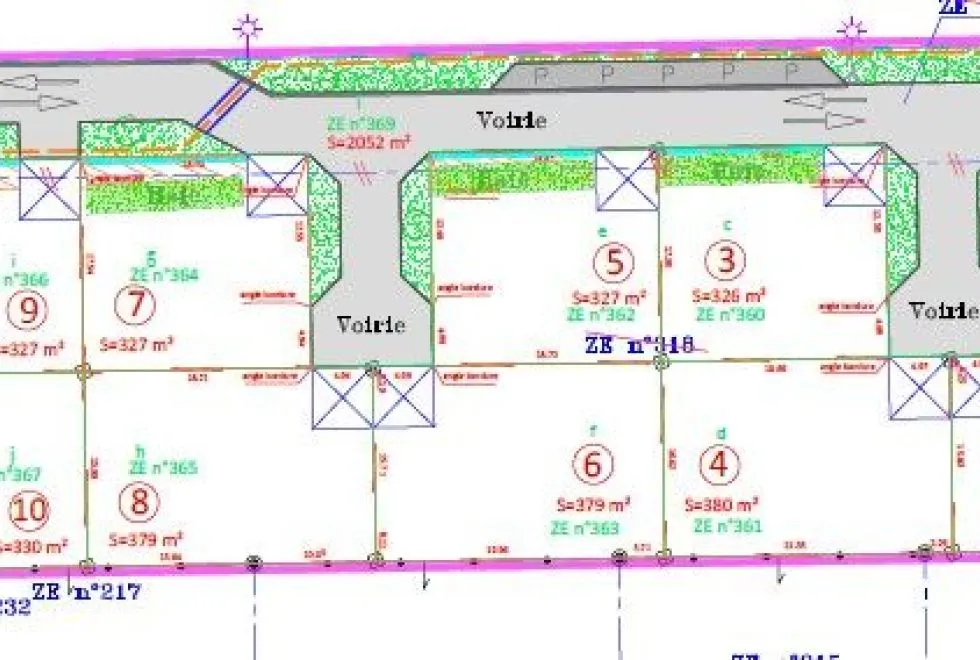 Image Terrain à bâtir de 379 m2 au prix de 58000 € à PISANY.