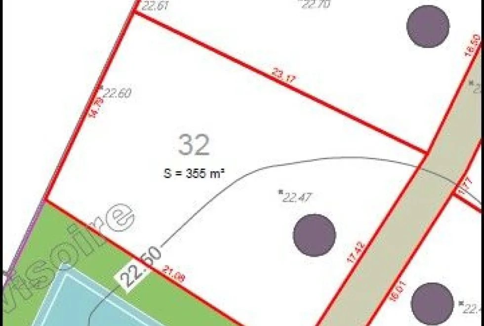 Image Terrain à bâtir de 385 m2 au prix de 89000 € à SAINT-GEORGES-DE-DIDONNE.