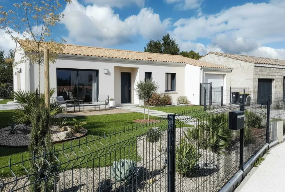 Image Projet de construction d'une maison 86.7 m² avec terrain à RIOUX (17)